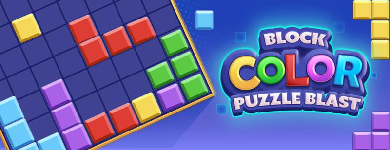 Block Color Puzzle Blast - Drag and drop tiles to score points.