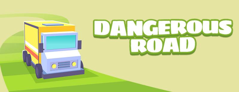 Dangerous Road - Drive a hotdog car on winding road packed with danger