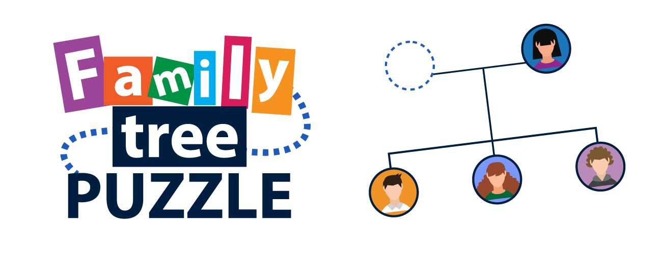 Family Tree Puzzle - Piece together the family tree based on given clues.