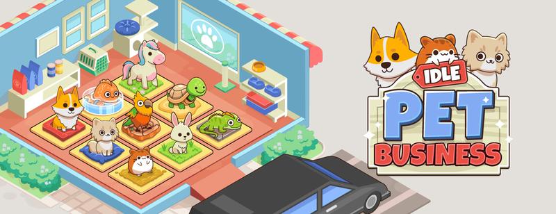 Idle Pet Business - Grow your pet store empire