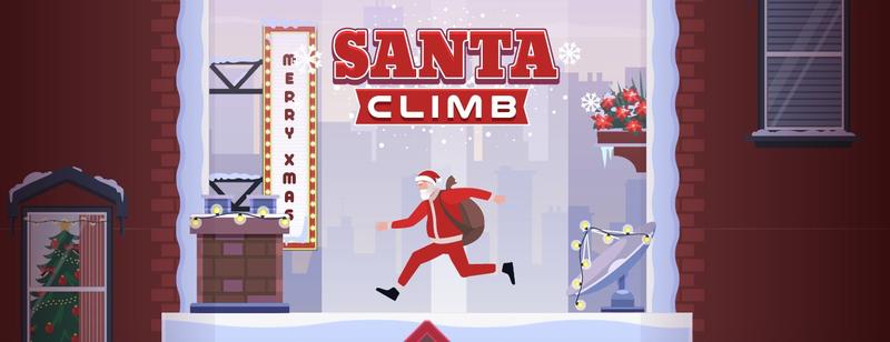 Santa Climb - Santa is climbing up your apartment! A festive endless runner for the winter holiday.